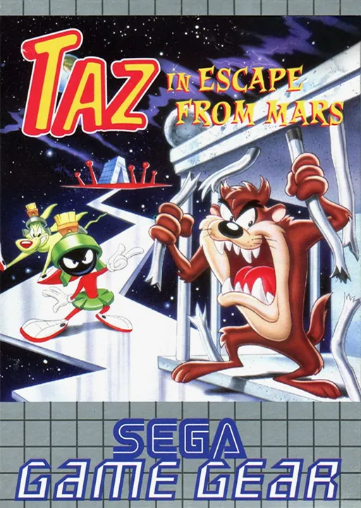 Обложка игры Taz in Escape from Mars